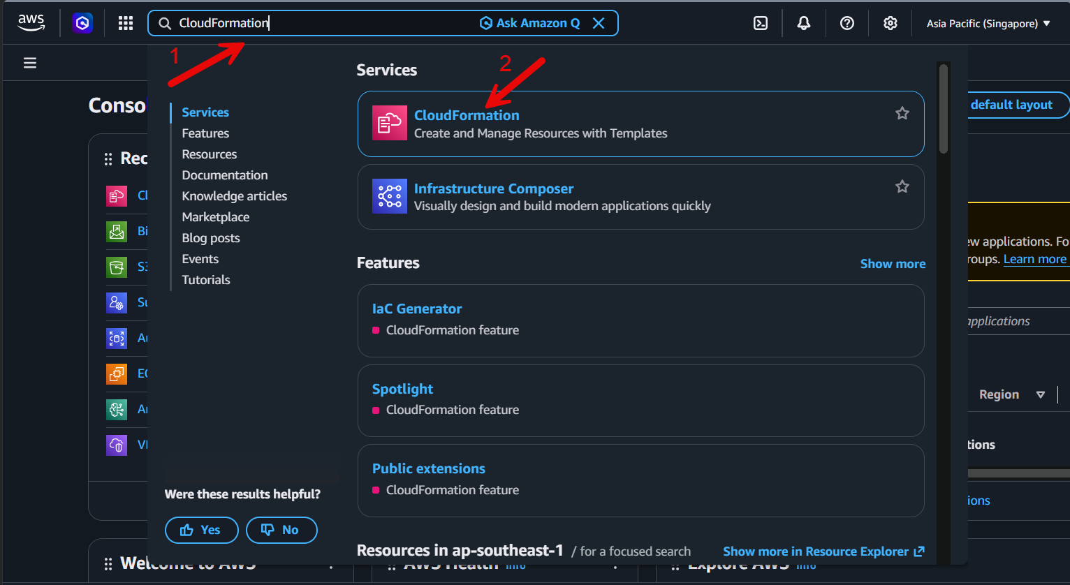 create stack